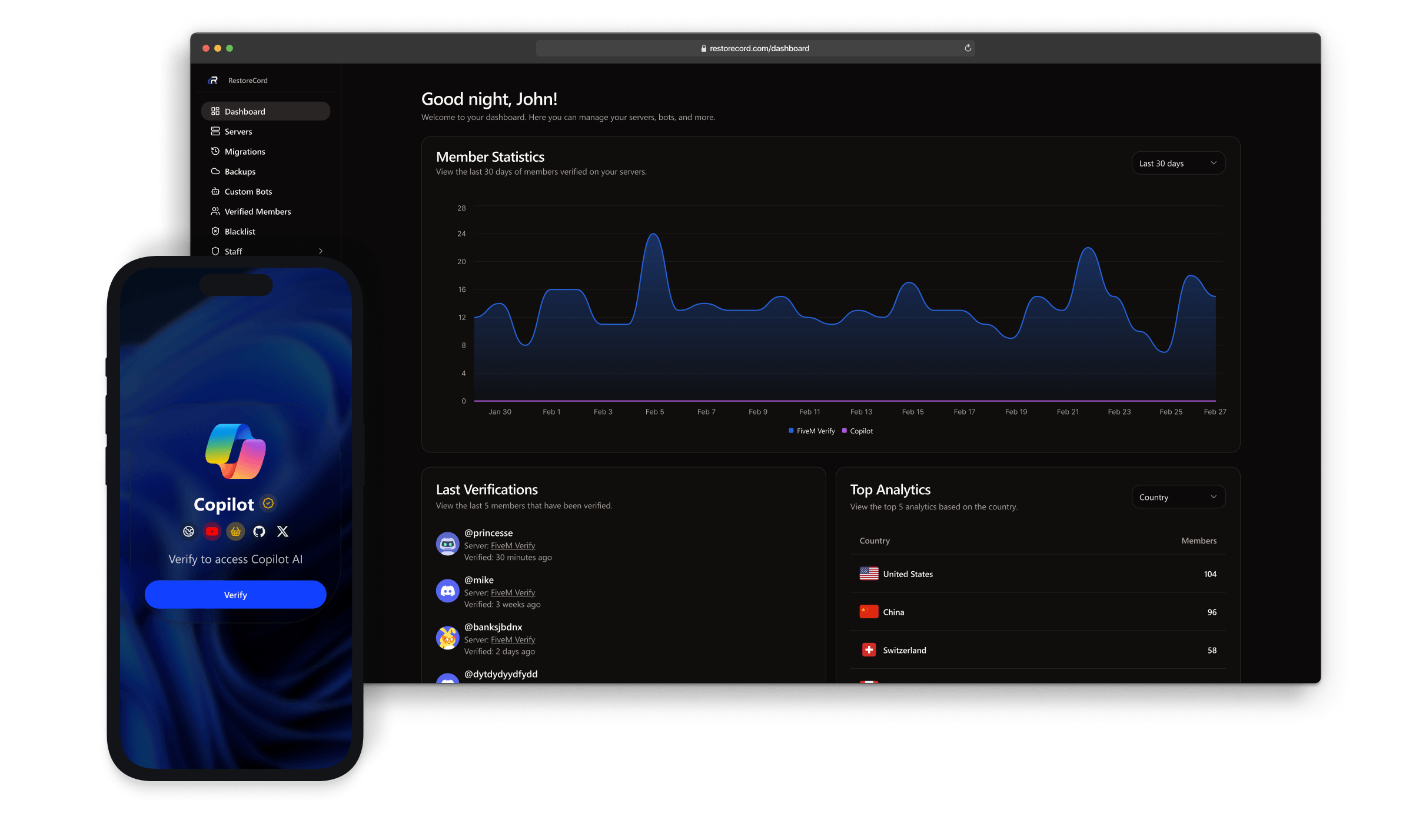 Desktop App Mockup